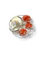 Anello Mandile 1922 Donna Coralli in Argento Corallo 2MANCO1 - 2MANCO1